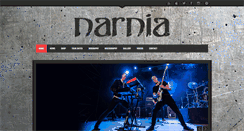 Desktop Screenshot of narniatheband.com